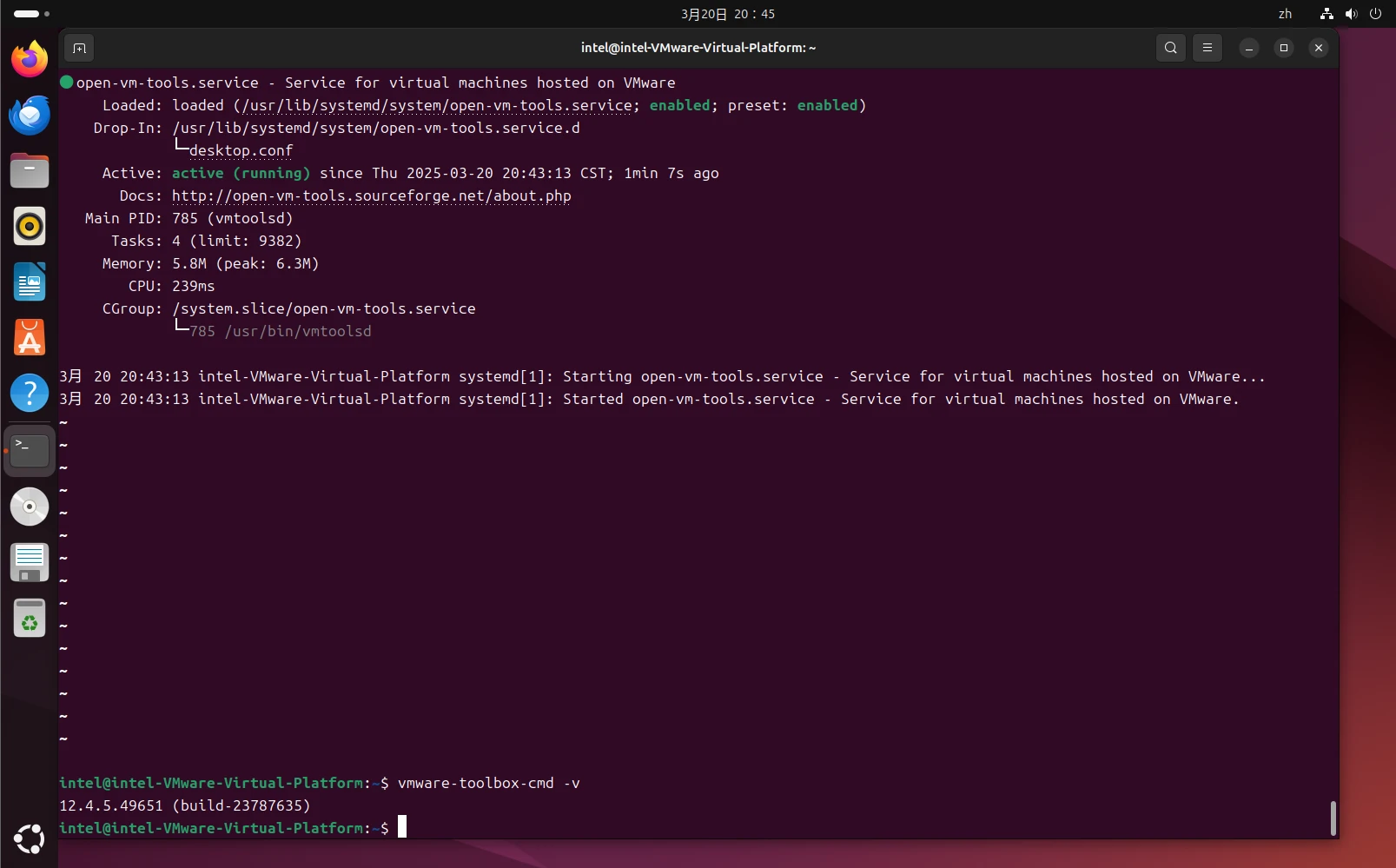 Ubuntu OVF (2025 年 3 月更新) – VMware 虚拟机模板